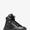 Atlas Crocodile Embossed Leather Boot