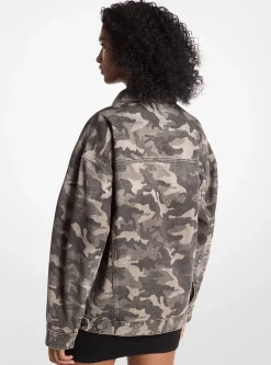 Camouflage Denim Jacket