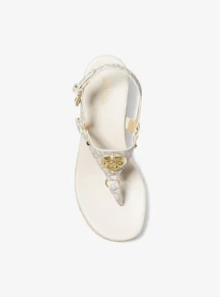 Casey Signature Logo Wedge Sandal