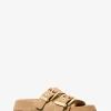 Colby Suede Flat Sandal