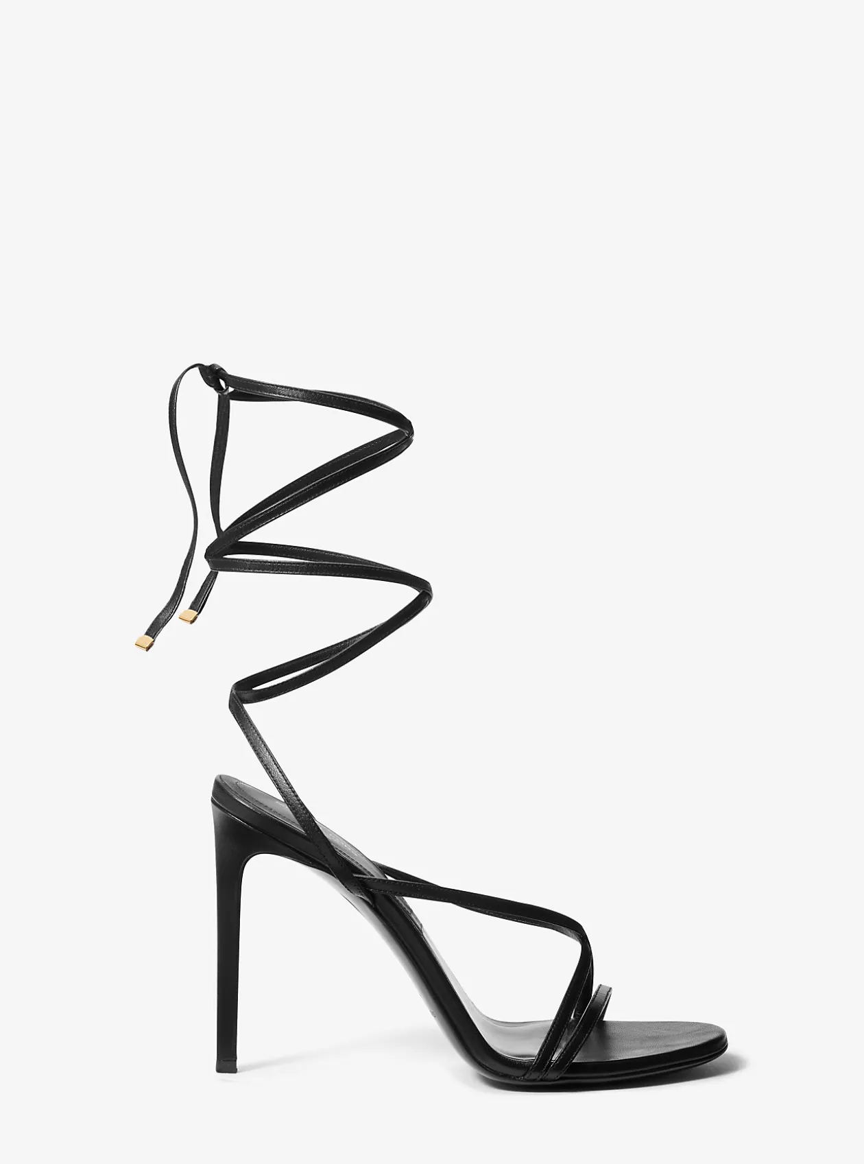 Dahlia Leather Lace-Up Sandal