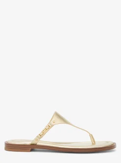 Daniella Metallic Leather Sandal