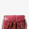 Darrington Large Crackled Leather Shoulder Bag