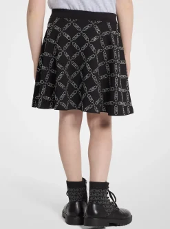 Embellished Empire Diamond Skirt