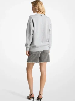 Embossed Logo Crewneck Sweatshirt
