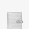 Empire Metallic Crocodile Embossed Leather Passport Wallet