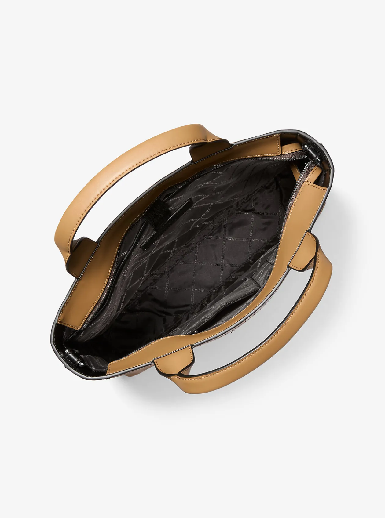 Hudson Crocodile Embossed Leather Tote Bag