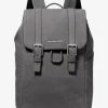 Hudson Medium Pebbled Leather Backpack