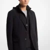 2-in-1 Mixed-Media Blazer