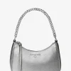 Jet Set Charm Small Metallic Leather Pochette