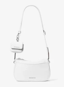 Jet Set Medium Pebbled Leather Crossbody Bag with Case for Apple AirPods Pro&reg;