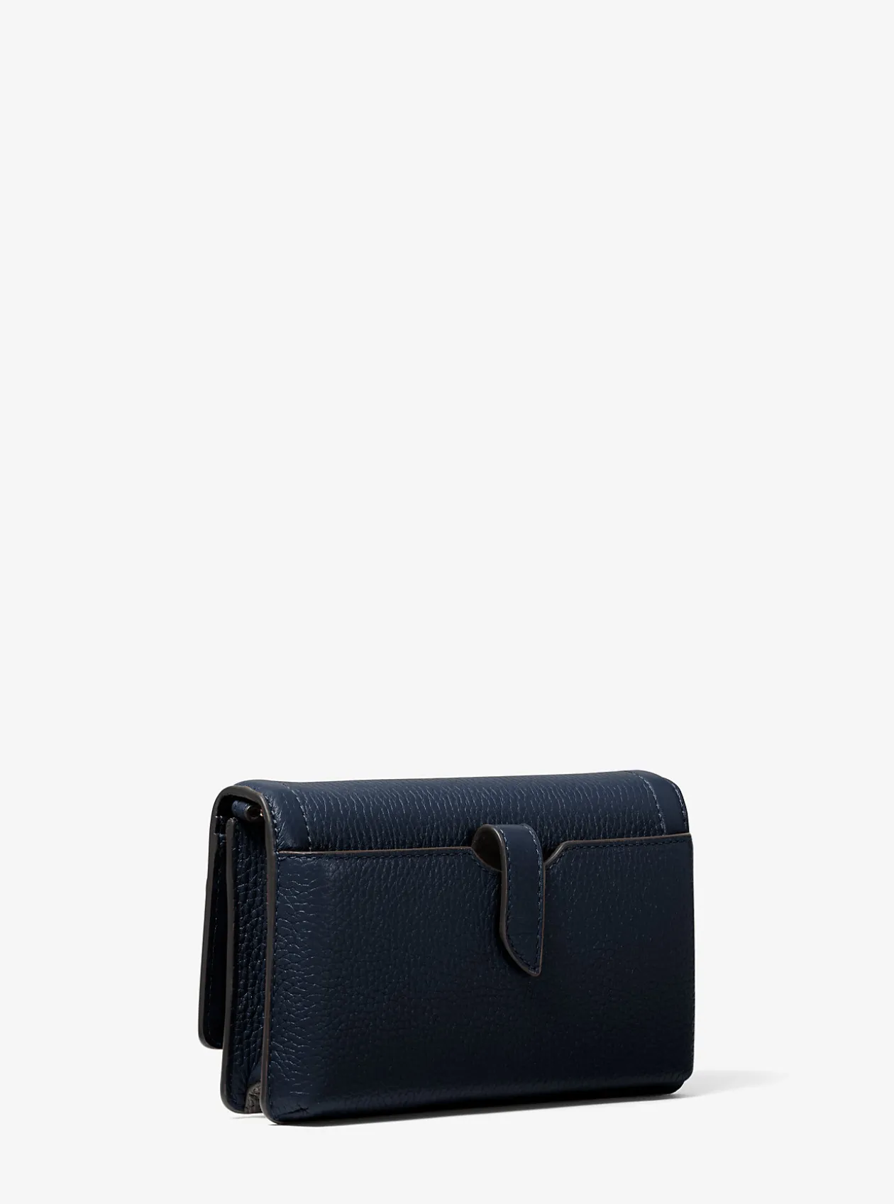 Jet Set Small Pebbled Leather Smartphone Convertible Crossbody Bag