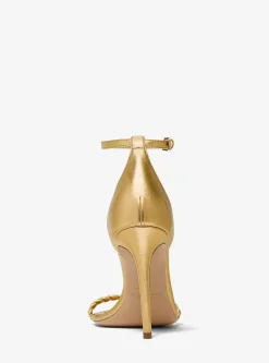 Joslyn Metallic Leather Sandal