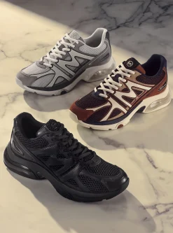 Kit Extreme Mesh and Faux Suede Trainer