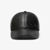 Leather Baseball Hat