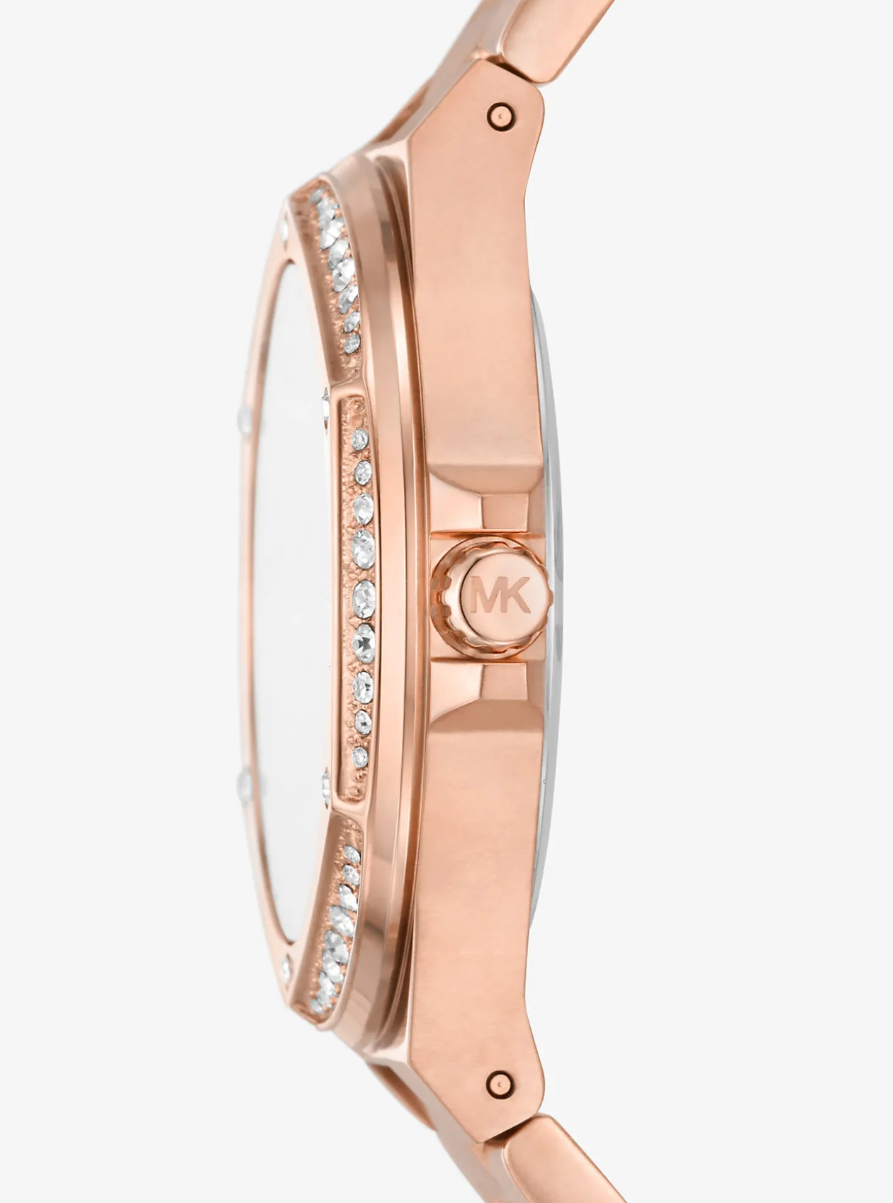 Lennox Pavé Rose Gold-Tone Watch