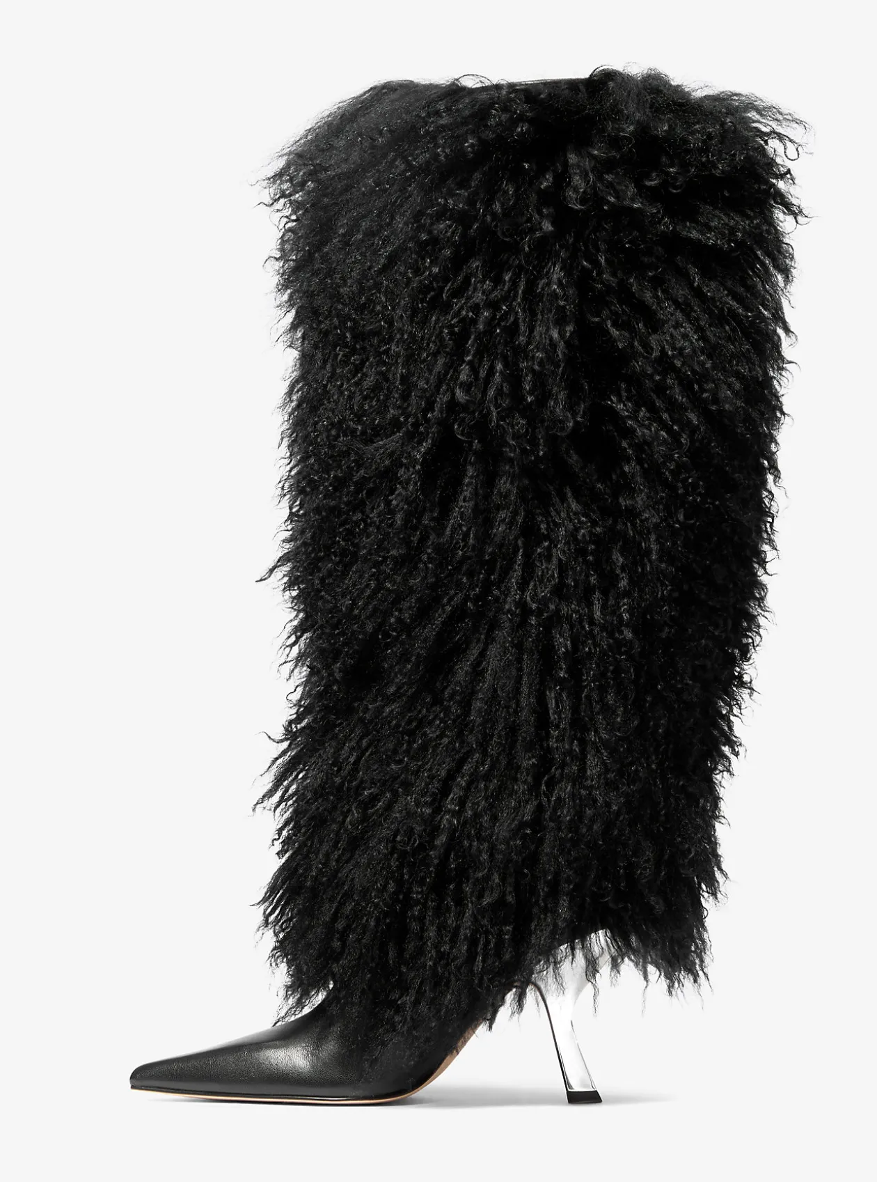 Luna Shearling and Leather Boot