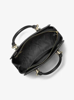 Marilyn Medium Saffiano Leather Satchel