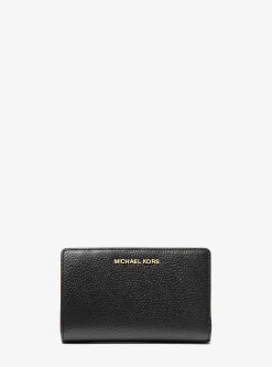 Medium Pebbled Leather Wallet