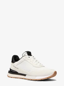Nova Suede and Nylon Trainer