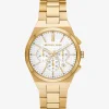 Oversized Lennox Gold-Tone Watch