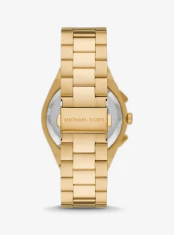 Oversized Lennox Gold-Tone Watch