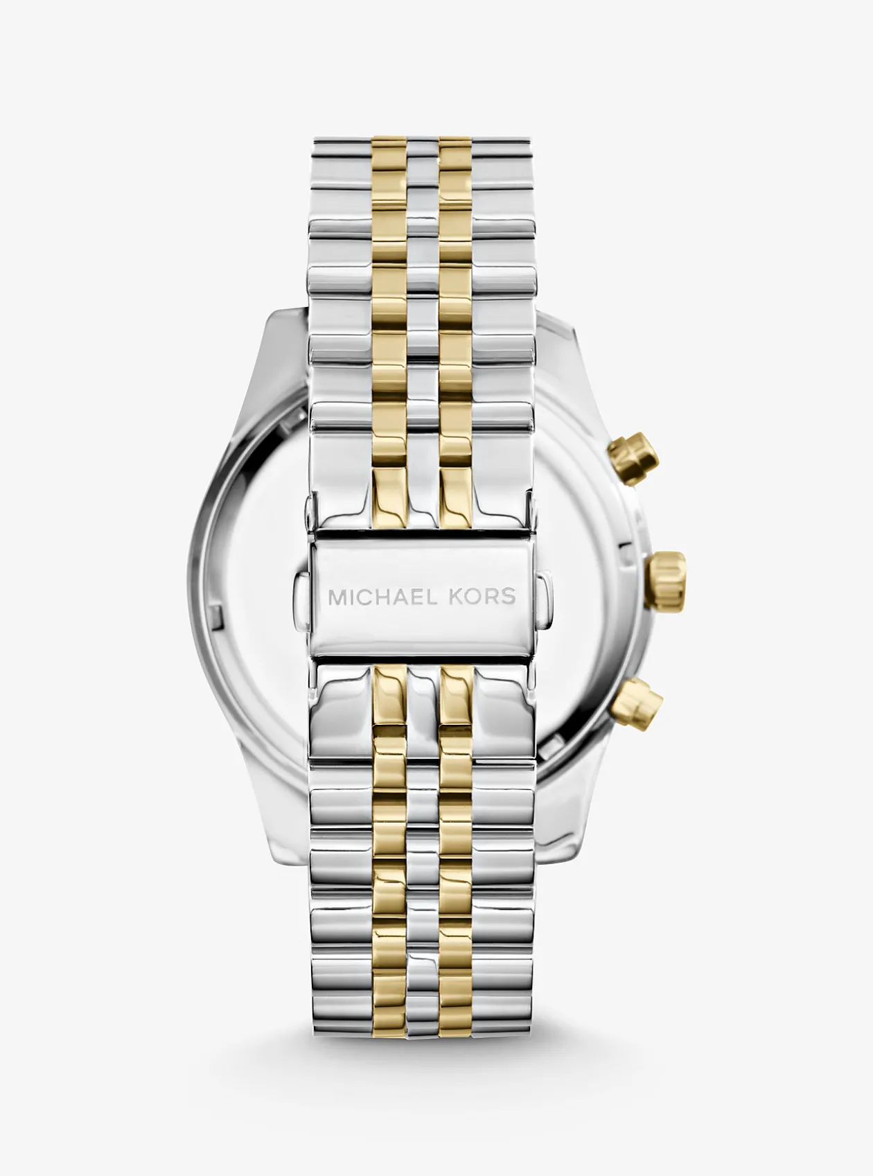 Oversized Lexington Two-Tone Watch