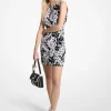 Palm Sequined Tulle Dress