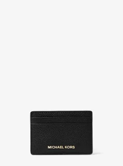 Pebbled Leather Card Case