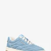Pia Quilted Suede Trainer