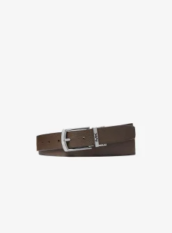 Reversible Pebbled Leather Belt