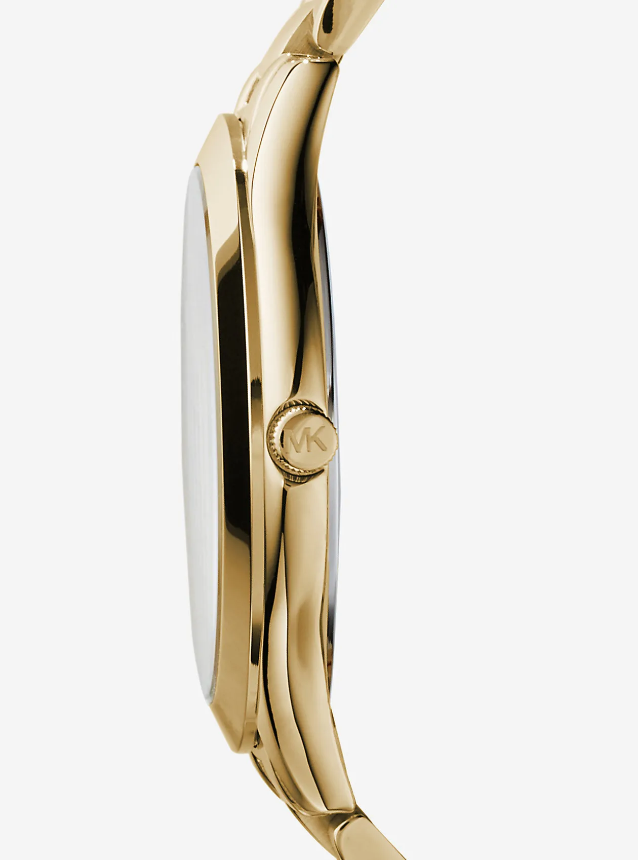 Slim Runway Gold-Tone Stainless Steel Watch