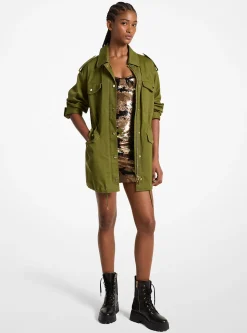 Stretch Organic Cotton Anorak