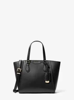 Taryn Small Leather Convertible Crossbody Bag