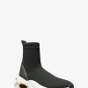 Toni Stretch Knit and Empire Monogram Sock Sneaker