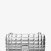 Tribeca Large Metallic Quilted Leather Shoulder Bag