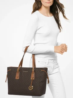 Voyager Medium Logo Tote Bag