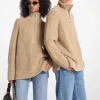 Wool and Cashmere Blend Half-Zip Sweater